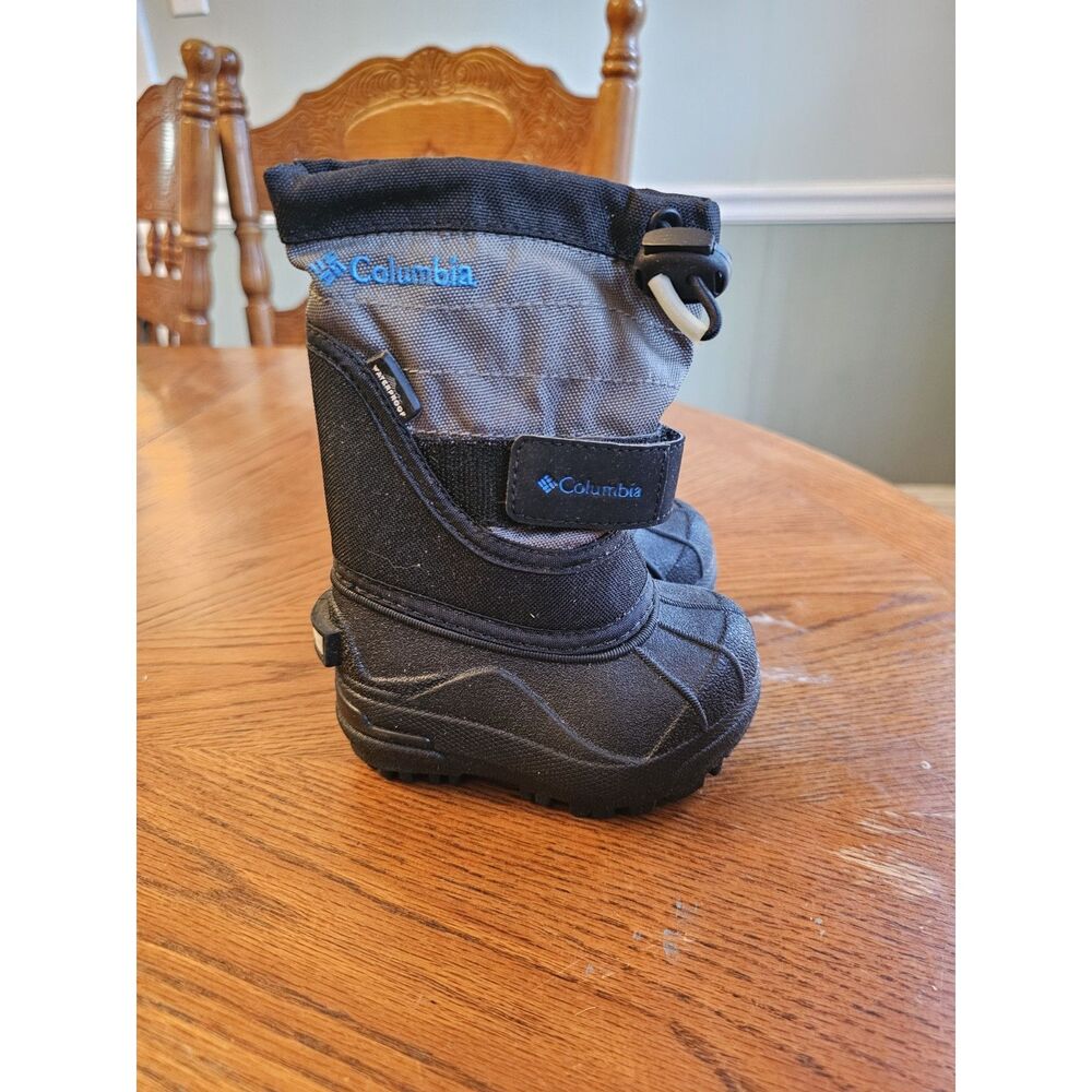 Columbia Youth Powderbug Plus II Winter Snow Boots Size 4 Baby Toddler